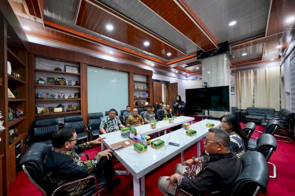 Sekda Sulsel Terima STIA LAN Makassar, Bahas Penguatan Kolaborasi Tridarma-SDM Aparatur
