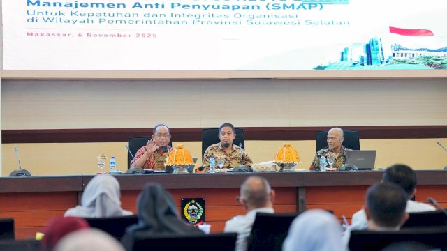 Gandeng BSN, Pemprov Sulsel Terapkan SNI ISO 37001 untuk Cegah Penyuapan