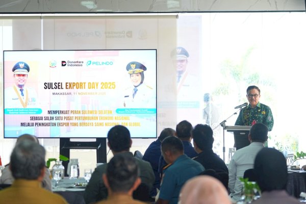 Sulsel Export Day 2025 Dibuka Resmi, Pemprov Tekankan Efisiensi Pelabuhan untuk Daya Saing Global