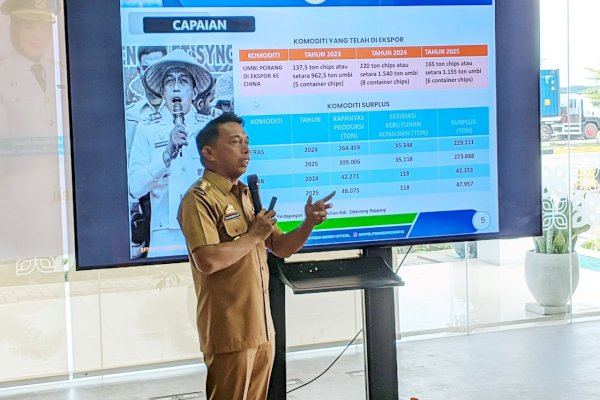 Bupati Sidrap Paparkan Komoditas Unggulan di Ajang Sulsel Export Day 2025