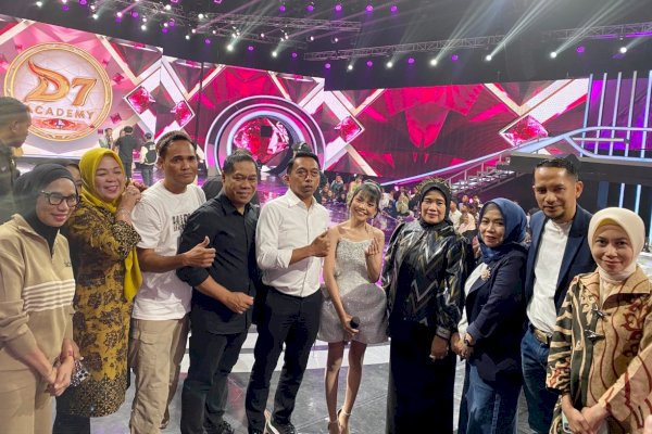 Bupati-Wabup Sidrap Kompak Hadir Langsung Beri Dukungan-Saksikan Syaqira Lolos 7 Besar DA7