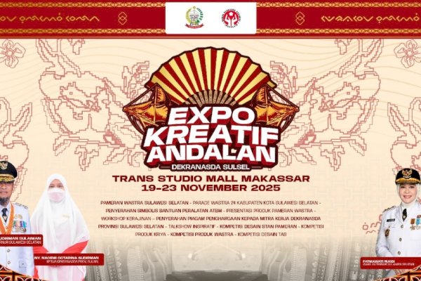 Expo Kreatif Andalan 2025: Wadah UMKM Sulsel Tunjukkan Karya dan Daya Saing ke Pasar Global