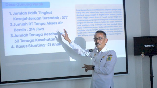 Sinjai Sosialisasikan Peta Ketahanan Pangan, Sekda Tekankan Pentingnya Pemahaman Wilayah Rawan