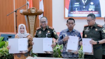 Bupati Sinjai Hadiri Penandatanganan MoU Penerapan Pidana Kerja Sosial se-Sulsel