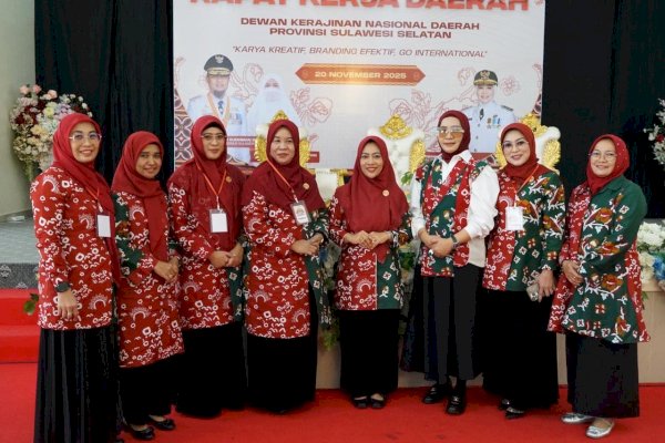 Haslindah Hadiri Rakerda Dekranasda Sulsel, Dorong Penguatan Kerajinan Lokal