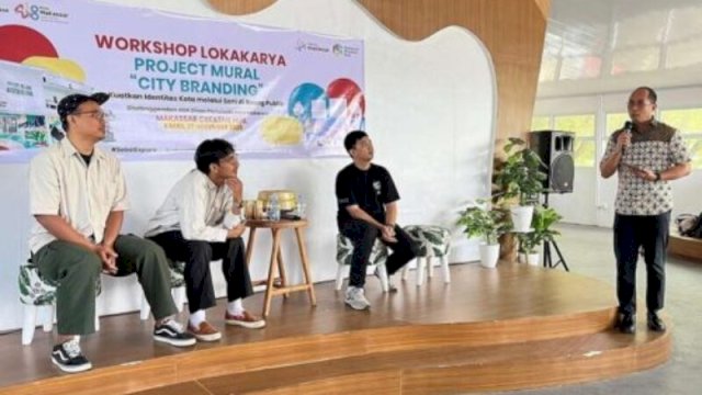 Dispar Makassar Rangkul Seni Moral sebagai Medium City Branding