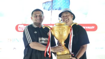 Wali Kota Makassar Buka dan Ikut Berlaga di Turnamen Golf Mayor’s Cup Semarak HUT Kota Ke-418