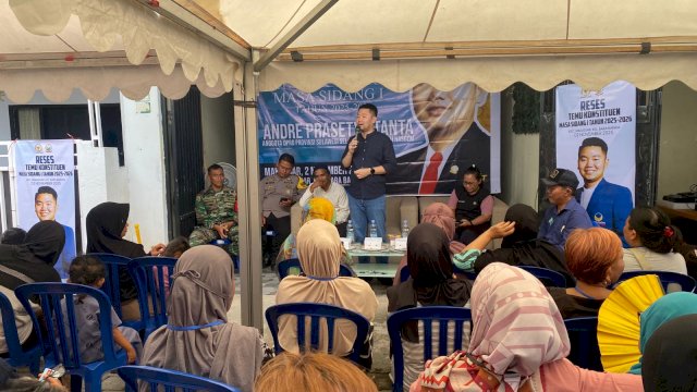 Anggota DPRD Sulsel, Andre Prasetyo Tanta.