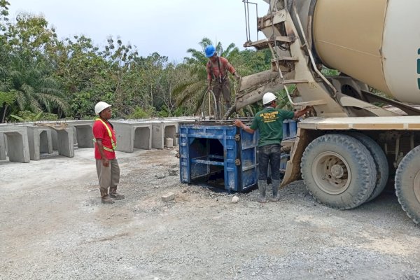 Perkuat Infrastruktur Drainase IKN, Kalla Beton Pasok Produk U-Ditch untuk Proyek 1B1C