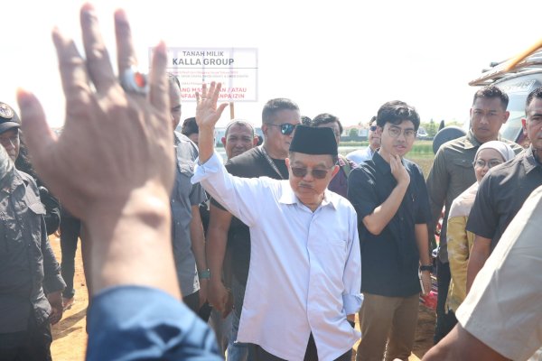 Tanah Dibeli 30 Tahun Lalu, JK: Tiba-Tiba Ada yang Datang Mau Merampok
