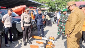 Pemkab Maros Gelar Apel Siaga Bencana Bersama TNI-Polri