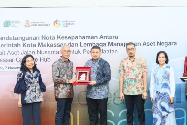 Pemkot Makassar dan Kemenkeu RI MoU Pemanfaatan Aset Negara untuk MCH