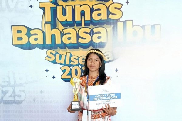 Siska Samuel Kendek, Wujud Semangat Pelestarian Bahasa Daerah dari Bumi Batara Guru