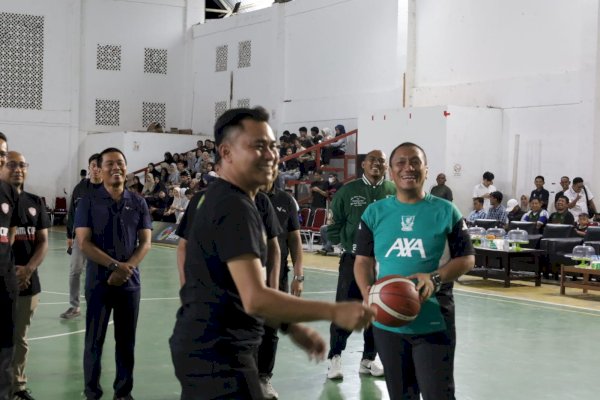 Dandim Cup Basketball 2025 Resmi Bergulir, Bupati Irwan Serukan Sportivitas Tinggi