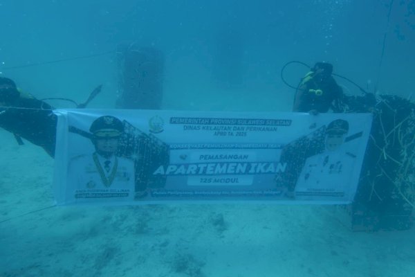 Gubernur Andi Sudirman Kembali Galakkan Program Apartemen Ikan Seluas 11 Hektar di Sulsel