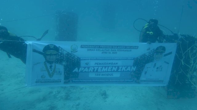 Pemprov Sulsel, menggencarkan program “apartemen ikan