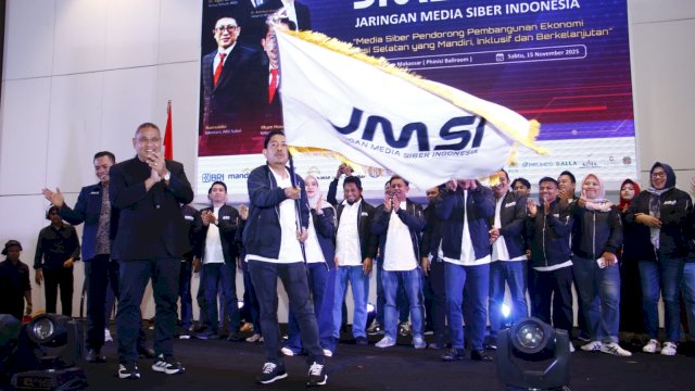 Pelantikam pengurus JMSI Sulsel periode 2025-2030.