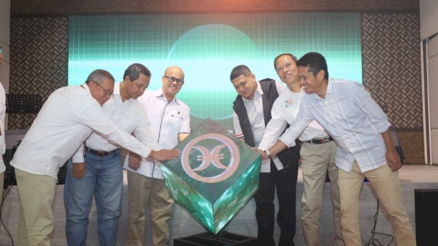 Wali Kota Makassar, Munafri Arifuddin, mengapresiasi kehadiran Kantor Cabang Gemilang serta Launching QRIS Hasamitra Ahmad Yani.