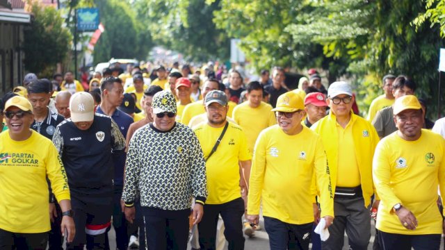 DPD I Partai Golkar Sulsel, menggelar puncak perayaan Hari Ulang Tahun ke-61 di Kabupaten Bone.
