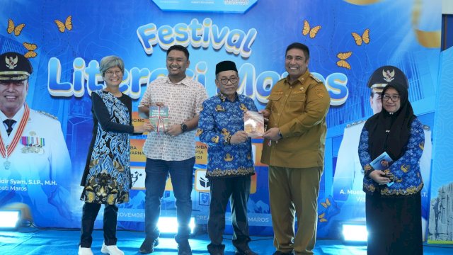 Pemkab Maros Gelar Festival Literasi 2025, Indeks Gemar Membaca Capai 90,94 Persen