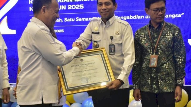 Penghargaan Kemenimipas: Maros Tampil sebagai Mitra Unggulan