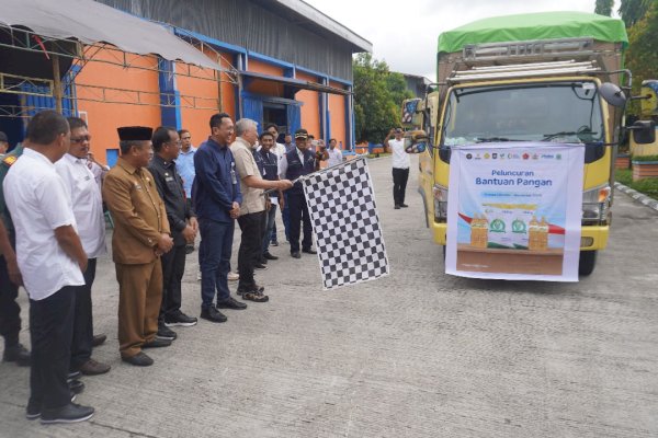 Bupati Irwan Hamid Lepas Bantuan Pangan Oktober–November, Pastikan Tepat Sasaran