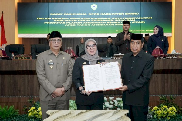Kolaborasi Kuat DPRD–Pemkab, Barru Mantapkan KUA–PPAS 2026