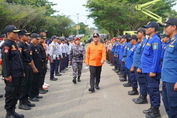Apel Siaga Bencana Digelar, Bupati Ibas Pastikan Kesiapan Personel demi Keamanan Masyarakat