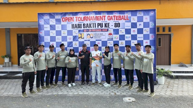 Tim Gateball Kota Makassar.