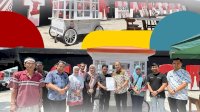 Pembinaan UMKM, Dispar Makassar Bagikan Gerobak Kuliner di Losari