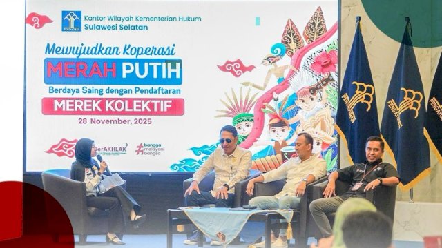 Dispar Makassar Tegaskan Pentingnya Perlindungan HKI bagi Pelaku Kreatif
