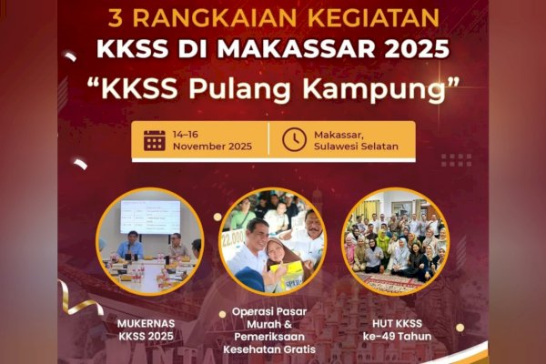 Spirit “Pulang Kampung” Satukan Warga KKSS dalam Mukernas dan HUT ke-49 di Makassar