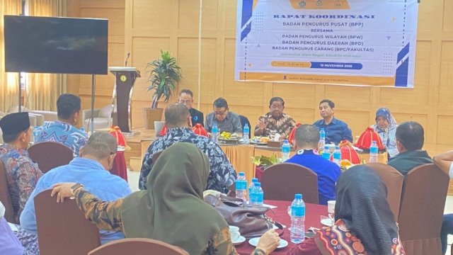 Rapat Kordinasi BPP IKA UIN Alauddin Makassar.