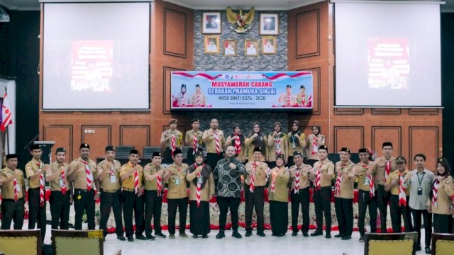 Achmad Fauzan Guntur resmi terpilih sebagai Ketua Kwartir Cabang (Kwarcab) Gerakan Pramuka Sinjai masa bakti 2025–2030.