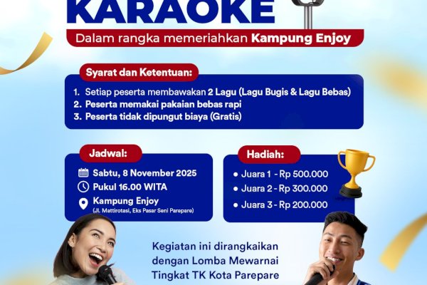 Even Kampung Enjoy, Pemkot Parepare Hidupkan Lagi Eks Pasar Seni sebagai Pusat UMKM