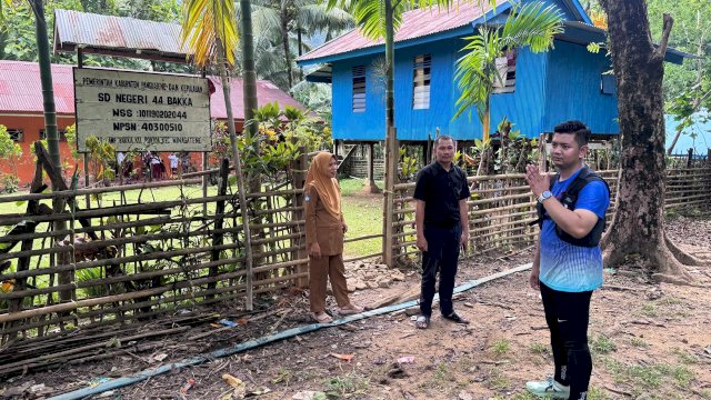 Aji Iccang DPRD Pangkep “Lari” Sambangi Konstituen di Pegunungan