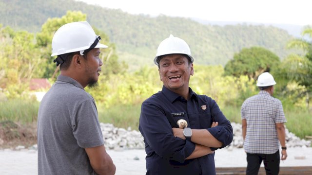 Bupati Irwan Tinjau Progres Pembangunan RS Gigi dan Mulut di Atue