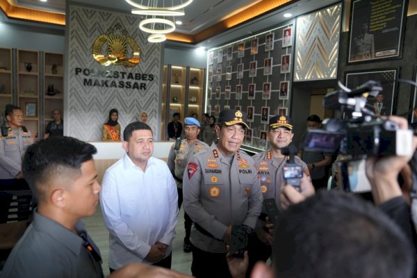 Wali Kota Makassar Apresiasi Peresmian SPKT-SKCK & PAMAPTA, Pelayanan Terpadu di Polrestabes
