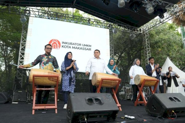 Munafri Buka UMKM Fiesta Semarak HUT ke-418 Makassar