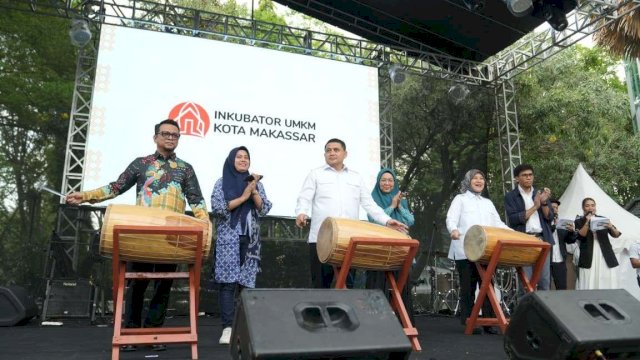 Munafri Buka UMKM Fiesta Semarak HUT ke-418 Makassar
