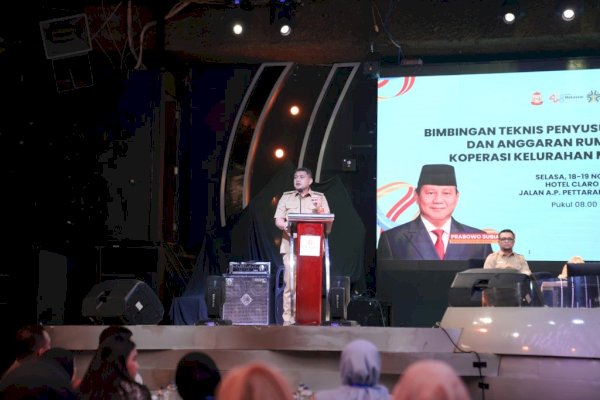 Wali Kota Makassar Buka Bimtek Koperasi Merah Putih, Tegaskan Integritas dan Penguatan Tata Kelola