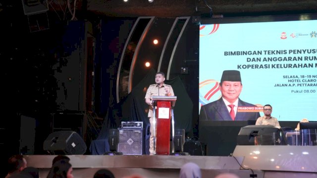 Wali Kota Makassar Buka Bimtek Koperasi Merah Putih, Tegaskan Integritas dan Penguatan Tata Kelola