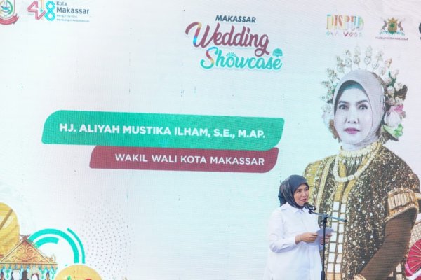 Wawali Aliyah Buka Makassar Wedding Showcase 2025: Ajak Generasi Muda Cinta Budaya Lokal