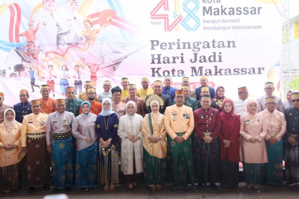Munafri-Aliyah Rajut Kebersamaan Pemimpin Daerah Sulsel di Perayaan HUT ke-418 Kota Makassar