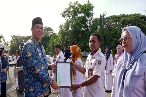 Bupati Pangkep Yusran Pimpin Upacara HKN ke-61, Tegaskan Komitmen Penguatan Layanan Kesehatan