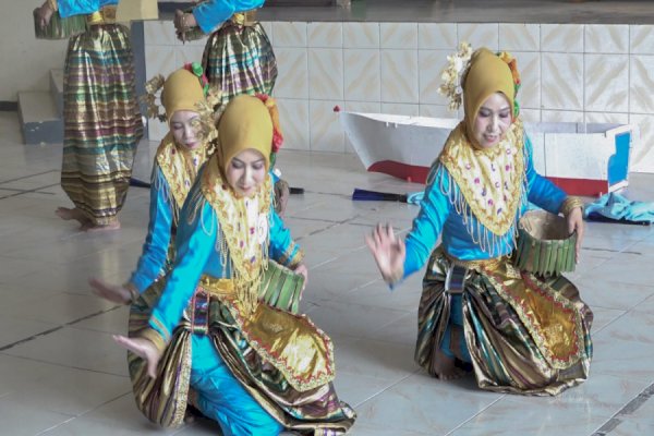 Lomba Tari Porsenijar Pangkep Usung Tema Kearifan Lokal