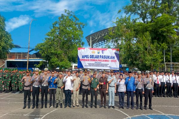 Operasi Zebra Dimulai, Polres Pangkep Fokus Tertibkan Pelanggaran Lalu Lintas