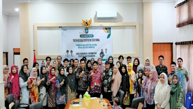 Pemkab Pangkep Gelar Bimtek Tata Kelola Statistik Sektoral, Dukung Satu Data Indonesia