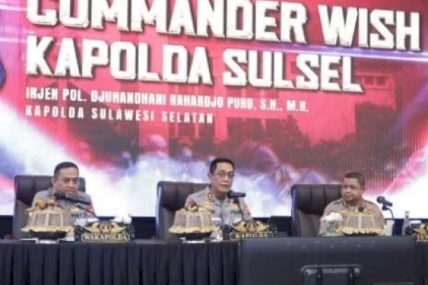 Kapolda Sulsel Tekankan Pelaksanaan Program Arah Kebijakan Presiden