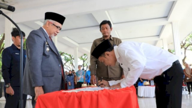 Wabup Sahabuddin Lantik 356 Anggota BPD se-Bantaeng